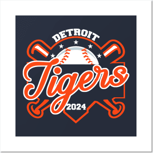 Tigers Baseball Posters and Art